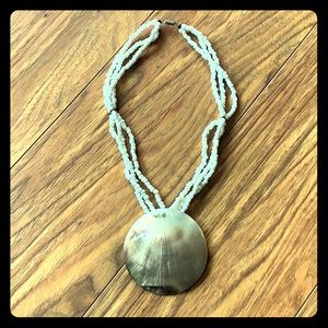 Beautiful Shell and Beaded Necklace